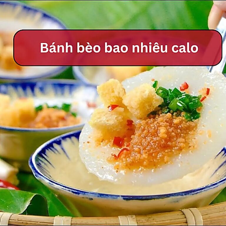 bánh bèo Huế có béo không