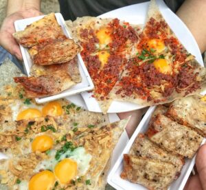 cách làm bánh tráng nướng Đà Nẵng