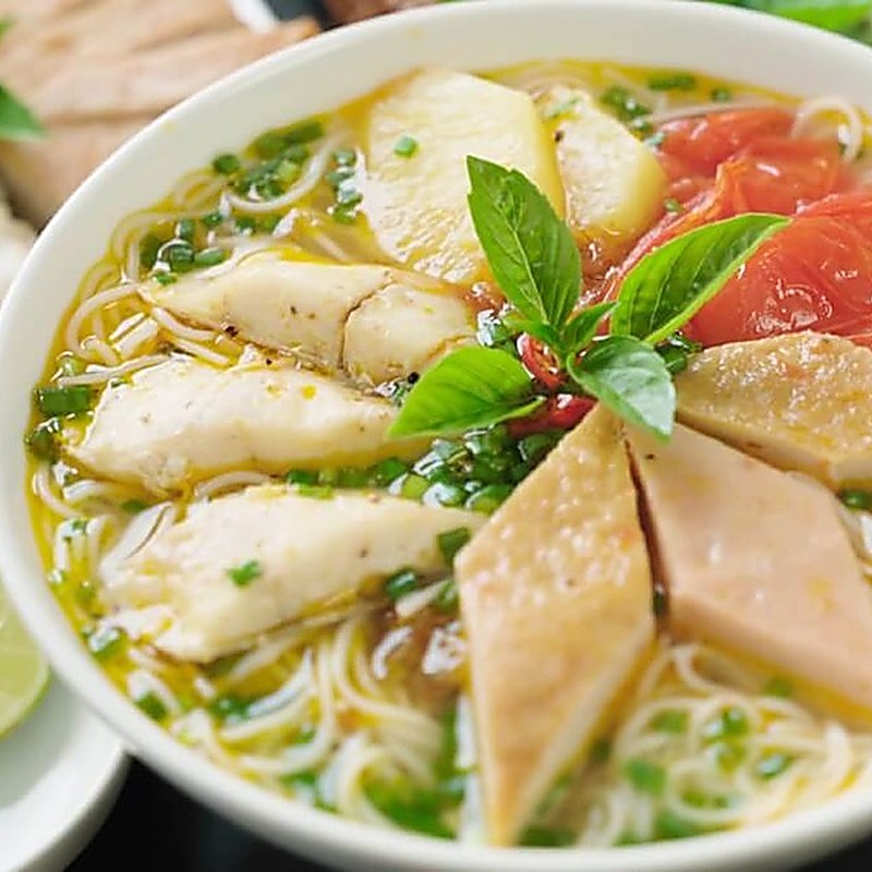 bún chả cá Quy Nhơn