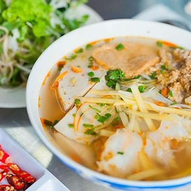 bún chả cá Quy Nhơn