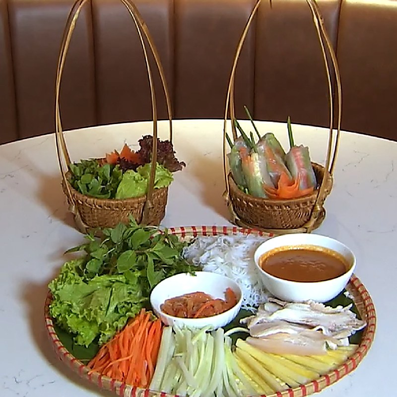 cách làm bánh cuốn Huế