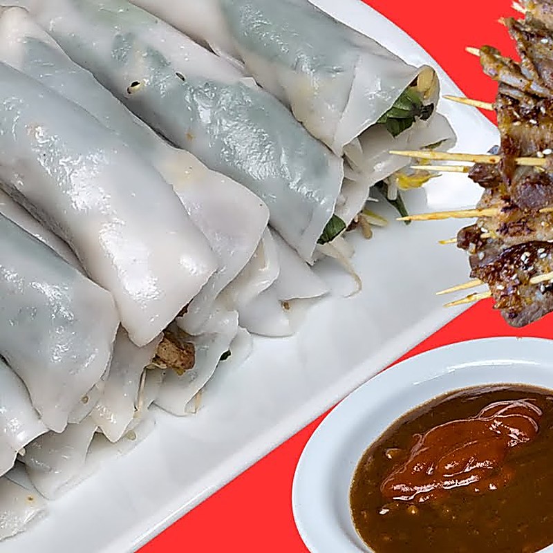 cách làm bánh cuốn Huế
