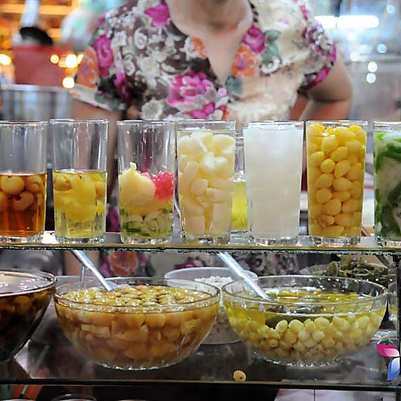 chợ ăn vặt Quy Nhơn