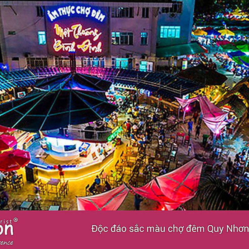 chợ ăn vặt Quy Nhơn