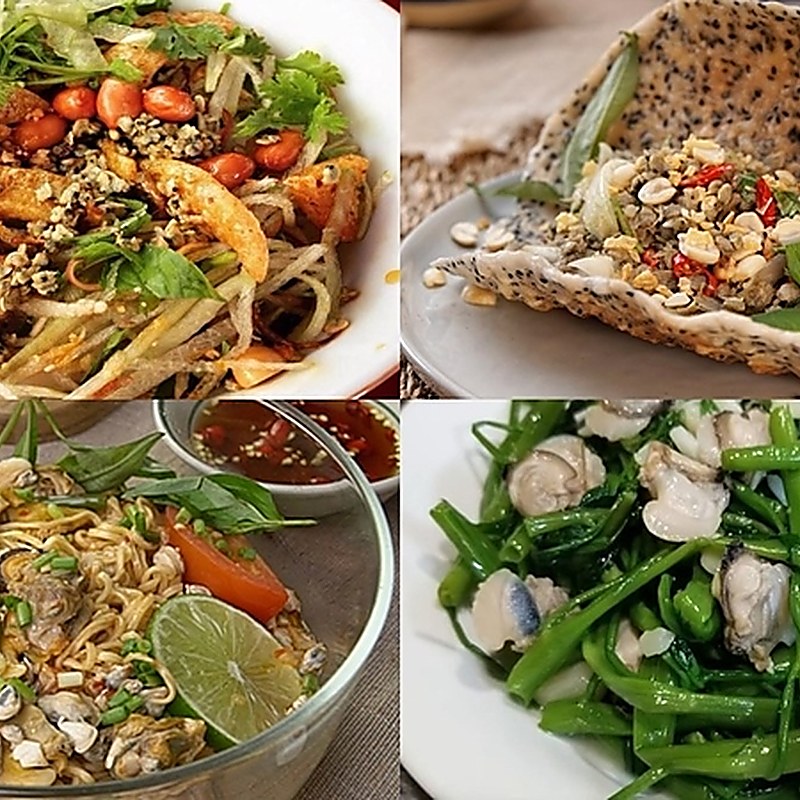 giá trị dinh dưỡng cơm hến