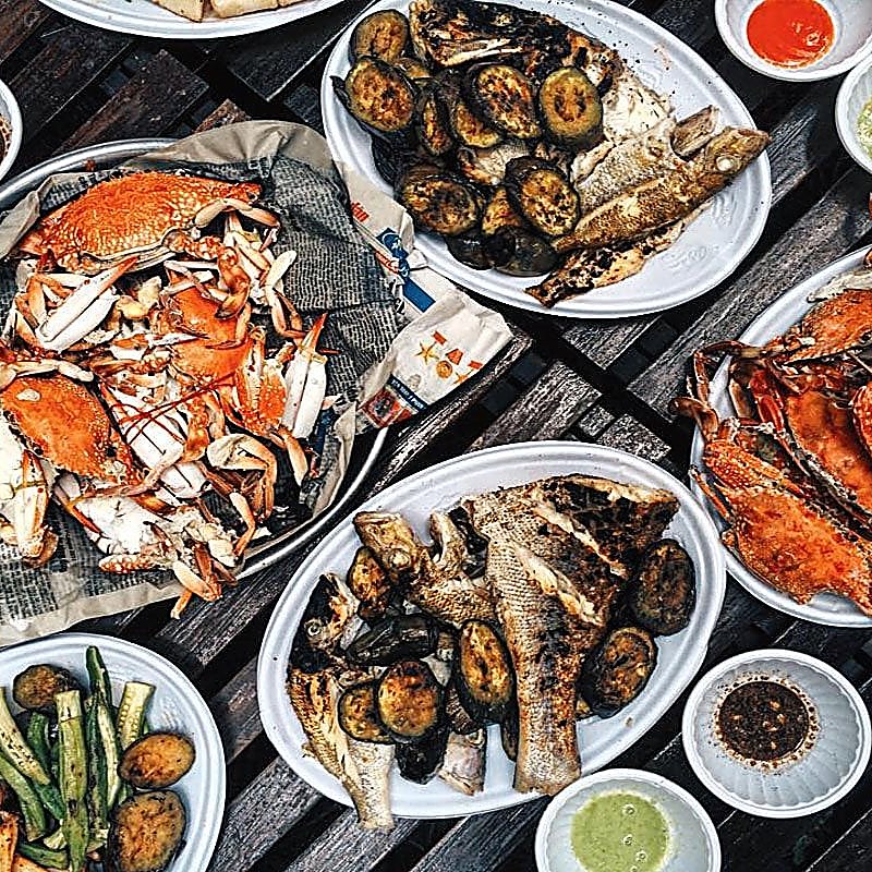 hải sản Quy Nhơn ngon
