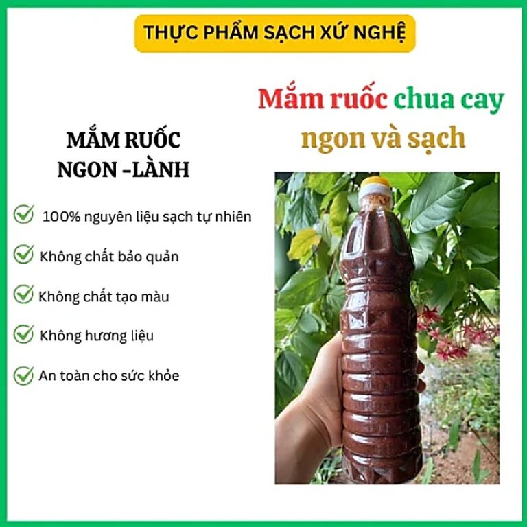 mắm ruốc có tốt cho sức khỏe