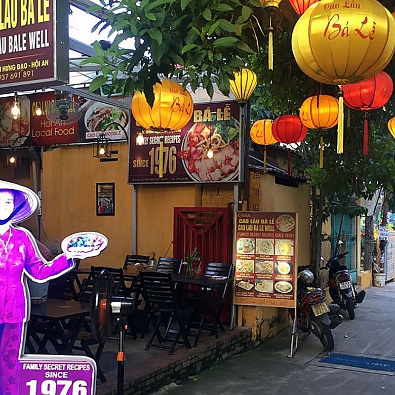 quán cao lầu ngon Hội An